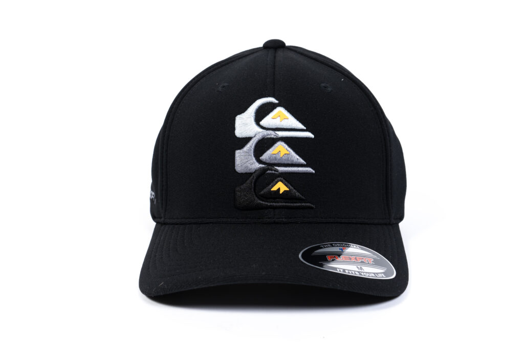 Bone Quiksilver Emb Three Logo Black