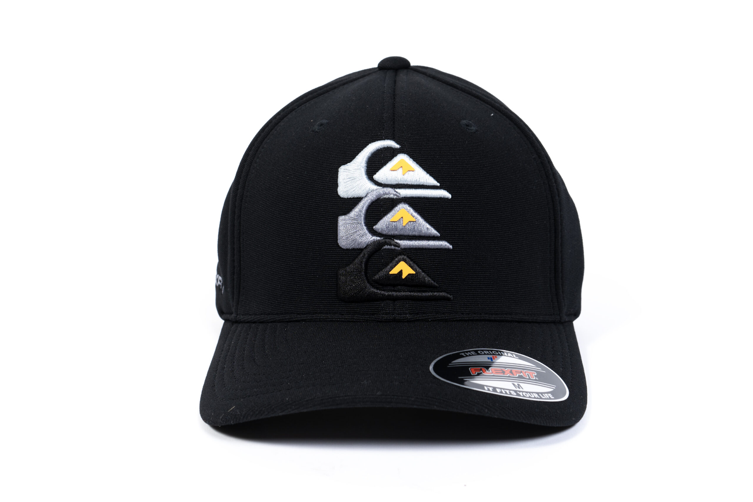 Bone Quiksilver Emb Three Logo Black