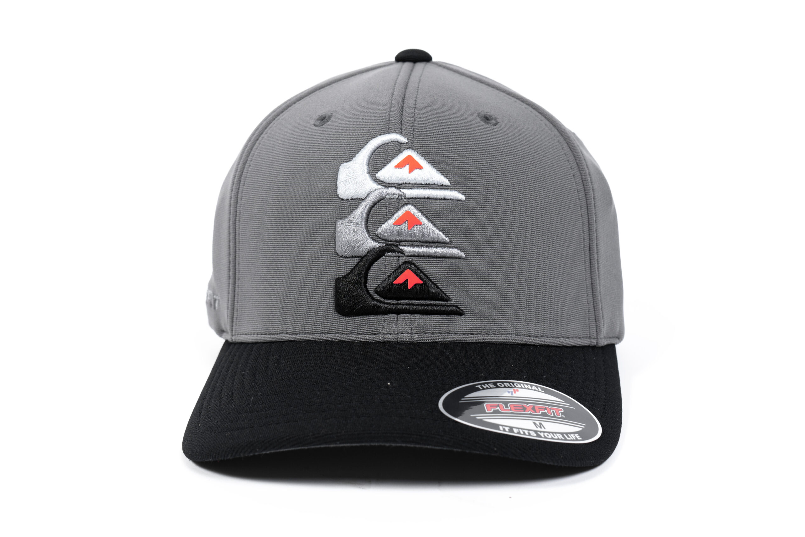 Bone Quiksilver Emb Three Logo Grey