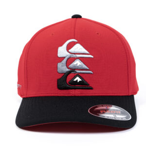 Bone Quiksilver Emb Three Logo Red